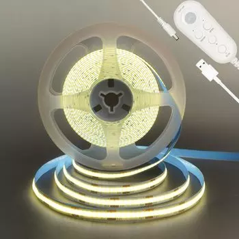 Clearhill Human Sensitive LED лента световая полоса с датчиком гибкая 5M натуральный белый 4000K мощная ширина 8 мм 320 USB питание IP20 5V для лестниц