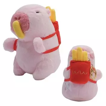 Clearstone Capybara Plush Keychain Chabimaru Potato 13cm Pink
