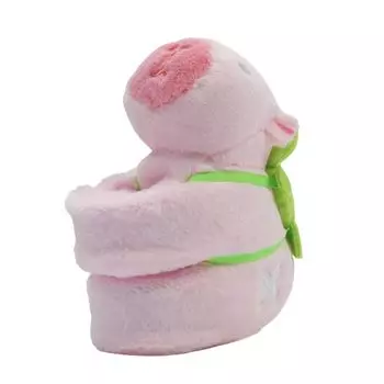 Clearstone Capybara Plush Keychain Chabimaru Wristband 13cm Pink
