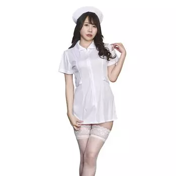 Clearstone Closet Косплей Хэллоуин Медсестра Белый Шелли Женщины