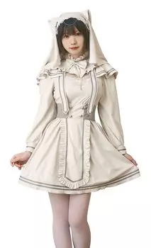 Clearstone Dusty Comfit Косплей Хэллоуин Кошка Сестра Слоновая Кость Женская