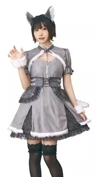 Clearstone Dusty Comfit Косплей Хэллоуин Волк Серый Женский