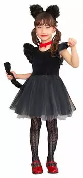 Clearstone Косплей Хэллоуин Petit Chat Noir Baby Girl 80 см Черный