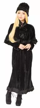 Clearstone Nari Character Research Club Косплей Хэллоуин Черный плащ Красота Черный женский