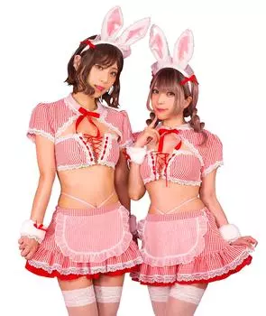 Clearstone SugarWhip Cosplay Halloween Rabbit Maid Red Berry Red Women s