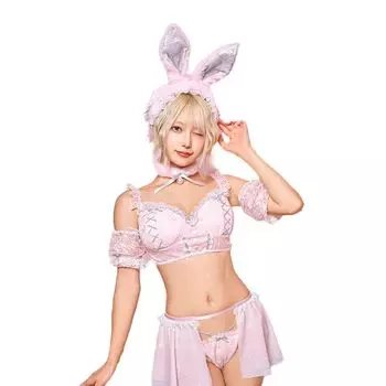 Clearstone SugarWhip Косплей Хэллоуин Мечтательный кролик Розовый женский