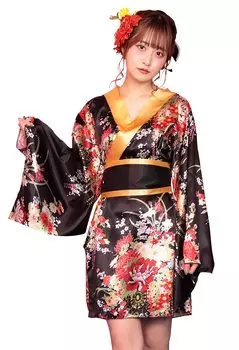 Clearstone Tokimeki Graffiti Cosplay Halloween Kimono Japanex Black Women s