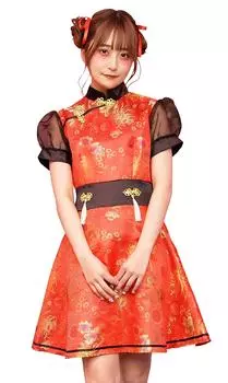 Clearstone Tokimeki Граффити Косплей Хэллоуин Nihao Китай Красный Женский