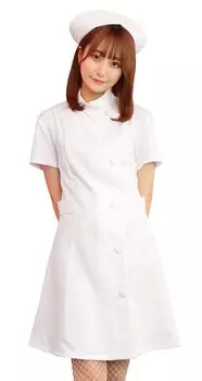 Clearstone Tokimeki Граффити Косплей Хэллоуин Белая Медсестра M Белая Женская белый