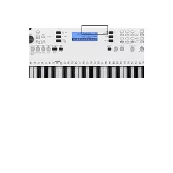 ClearView для YAMAHA EZ300, прочная защитная пленка для ЖК-дисплея с синим светом. Высокая твердость, устойчивая к синему свету. Изготовлено в Японии [Высокая твердость]