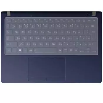 ClearView dynabook X Series 2023 Модель Защитная пленка для клавиатуры Сделано в Японии X8/W X6/W XZ/HW Осень/Зима [Бесшумный]