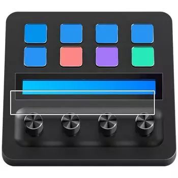 ClearView ELGATO Stream Deck Твердость 9H Защитная пленка для ЖК-дисплея с синим светом Устойчива к царапинам Высокая твердость Коэффициент отражения синего света более Сделано в Японии + [Высокая