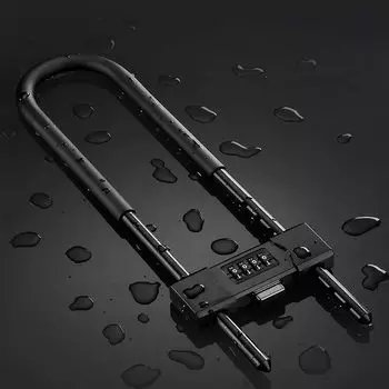 CLEAYODO Dial Dial Вспомогательный циферблат Водонепроницаемый и подходит для стеклянного магазина Школьный замок, U-образный замок, навесной замок, замок, U-образный замок, противоугонный замок,