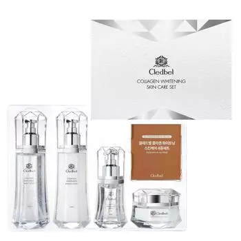 Cledbel Collagen Whitening Basic Skin Care Cosmetics Set Costco