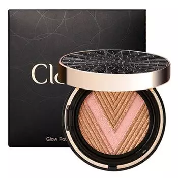 Cledbel Glow Power Lift V Cushion 13g, No. 23 + Black (cushion case), 1 piece