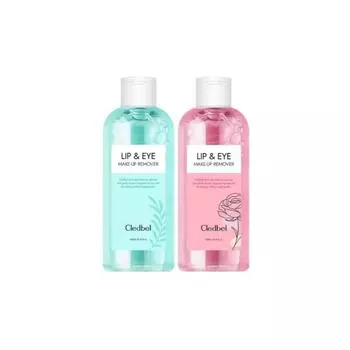 Cledbel Makeup Lip & Eye Remover 300ml Cledbel Makeup Lip & Eye Remover, 2 pcs.