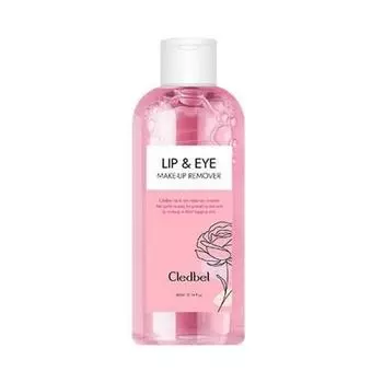 Cledbel Rose Makeup Lip & Eye Remover 300ml 1 unit
