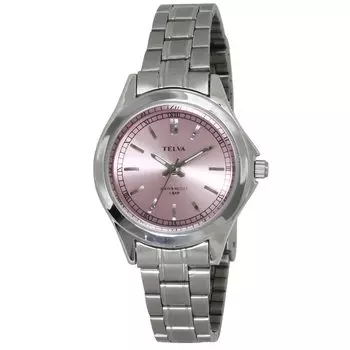 [Clefa] Analog Women s Watch Waterproof Metal Band Silver TE-AL037-PKS