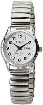 [Clefer] Аналоговые женские часы с водонепроницаемым металлическим ремешком, серебристые, TE-AL179-WTS