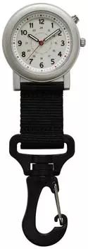 [Clefer] Карманные часы Hook Watch Analog 5 ATM Water Protective EL Light CB-A4152-WTB Black