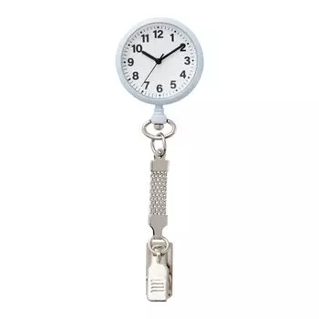 [Clefer] Pocket Watch Nurse Watch Analog Hook Chain Blue NB-AL379-BL Women s