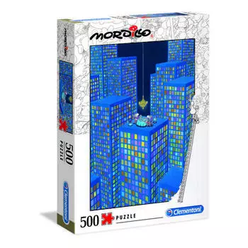 Clementoni Mordillo Wonderful Dinner Jigsaw Puzzle C35077, mixed colors, 500 pieces Jigsaw Puzzle, Childrens Games, Educational Toys