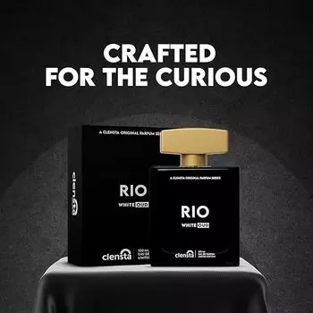 Clensta Limited Edition RIO — духи для мужчин с белым удом | Парфюмированная вода | Роскошные духи премиум-класса, выпущенные ограниченным тиражом | Стойкий парфюм | 100 мл 100 ml