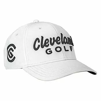Cleveland Golf Structure Hat One Size Fits Most White Men s