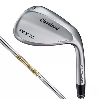 Cleveland Golf Wedge RTZ Tour Satin 60 8 Dynamic Gold Steel Shaft Loft 60 degrees S200 (Adapt) Men s Right-handed Angle Flex серебряный