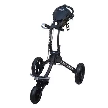 Click Gear ROVIC RV1C Push Cart Golf Cart Push Cart (компактный) 2,0 (Древесный уголь)