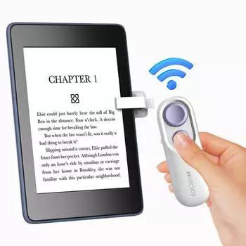 Clicker Page Turner Remote Page Turner для Kindle Paperwhite Oasis Kobo EReaders белый
