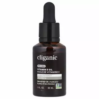 Cliganic, Масло с витамином Е, 1 жидкая унция (30 мл)
