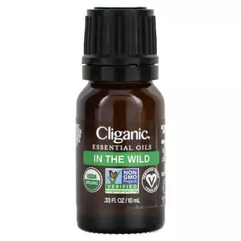 Cliganic, Смесь эфирных масел, Дикие ингредиенты, 0,33 жидких унций (10 мл)