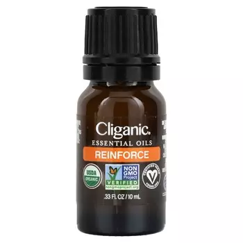 Cliganic, Смесь эфирных масел, Укрепление, 0,33 жидких унций (10 мл)