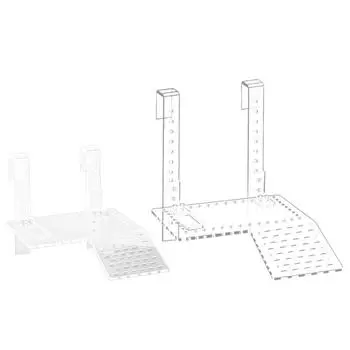 Climb Shelf Аквариумы Инструменты Акриловые Плавающие Декорации Платформа для Баскинга Дропшиппинг
