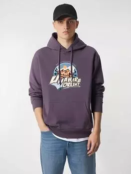 Climber Pattern M-5XL Mens Fleece Hoodie Loose Hooded Sportshirt Plus Size Boys Pullovers 4XL