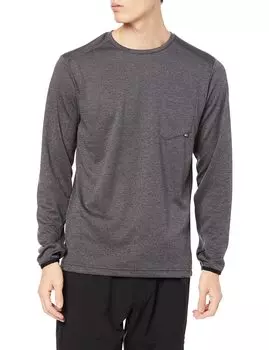 Climbing Cut and Sew Aira II Crew с длинным рукавом MIV01981 Charcoal Heather M [Millet] для мужчин