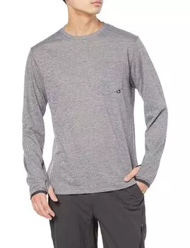 Climbing Cut and Sew Aira II Crew с длинным рукавом MIV01981 Heather Gray XL [Millet] Мужская