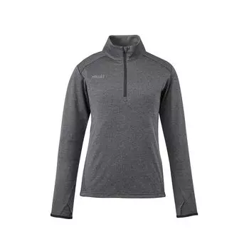 Climbing Cut and Sew Aira II Zip с длинным рукавом MIV01989 Charcoal Heather S [Millet] [женская] (НОВЫЙ ЛОГОТИП)