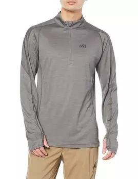 Climbing Cut and Sew Caster Wool II Zip Long Sleeve MIV01978 Smoked Pearl L [Millet] Мужская