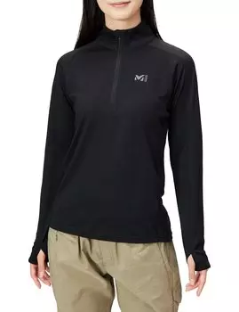 Climbing Cut and Sew Caster Wool II Zip Long Sleeve MIV01987 M [Millet] [женская] Черный-Нуар