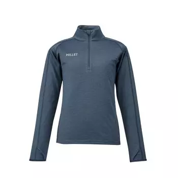 Climbing Cut and Sew Caster Wool II Zip Long Sleeve MIV01987 Sapphire M [Millet] [Женщины] (НОВЫЙ ЛОГОТИП)