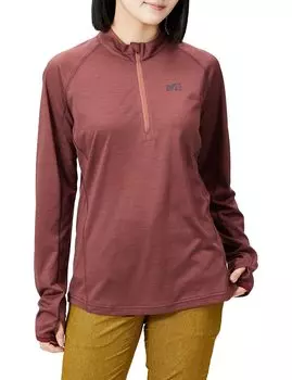 Climbing Cut and Sew Kutie шерстяная молния с длинным рукавом KUHTAI II шерстяная молния LS W ROSE BROWN L [Millet] женская