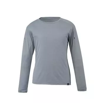 Climbing Inner Heather Mesh Crew с длинным рукавом HEATHER MESH CREW LS W Silver [Millet] для женщин (НОВЫЙ ЛОГОТИП)