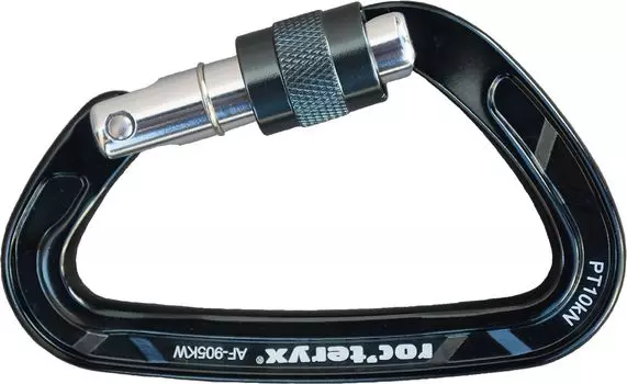 Climbing Mountaineering Carabiner Nose Free Screw Charcoal Gray RTAF905KW Roc Teryx (CGY)