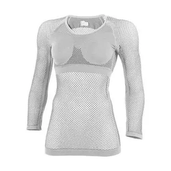 Climbing Underwear Drynamic Mesh Sleeve MIV01358 Light Gray [Millet] [Women s] 3/4 CD/M светло-серый