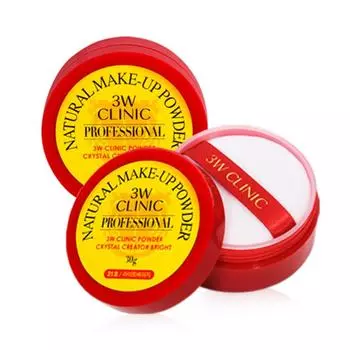 Clinic Natural Makeup Powder 30g, No. 21 Light Beige 30g, 1 piece