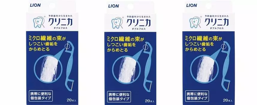 Clinica Double Floss 20 pieces x 3 pieces set