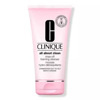 Clinique All About Clean Пенка для умывания для лица Rinse Off, 5,0 унций