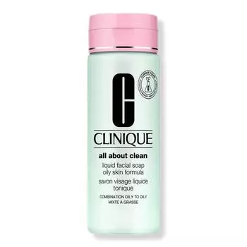Clinique All About Clean жидкое мыло для лица жирное, 6,7 унций